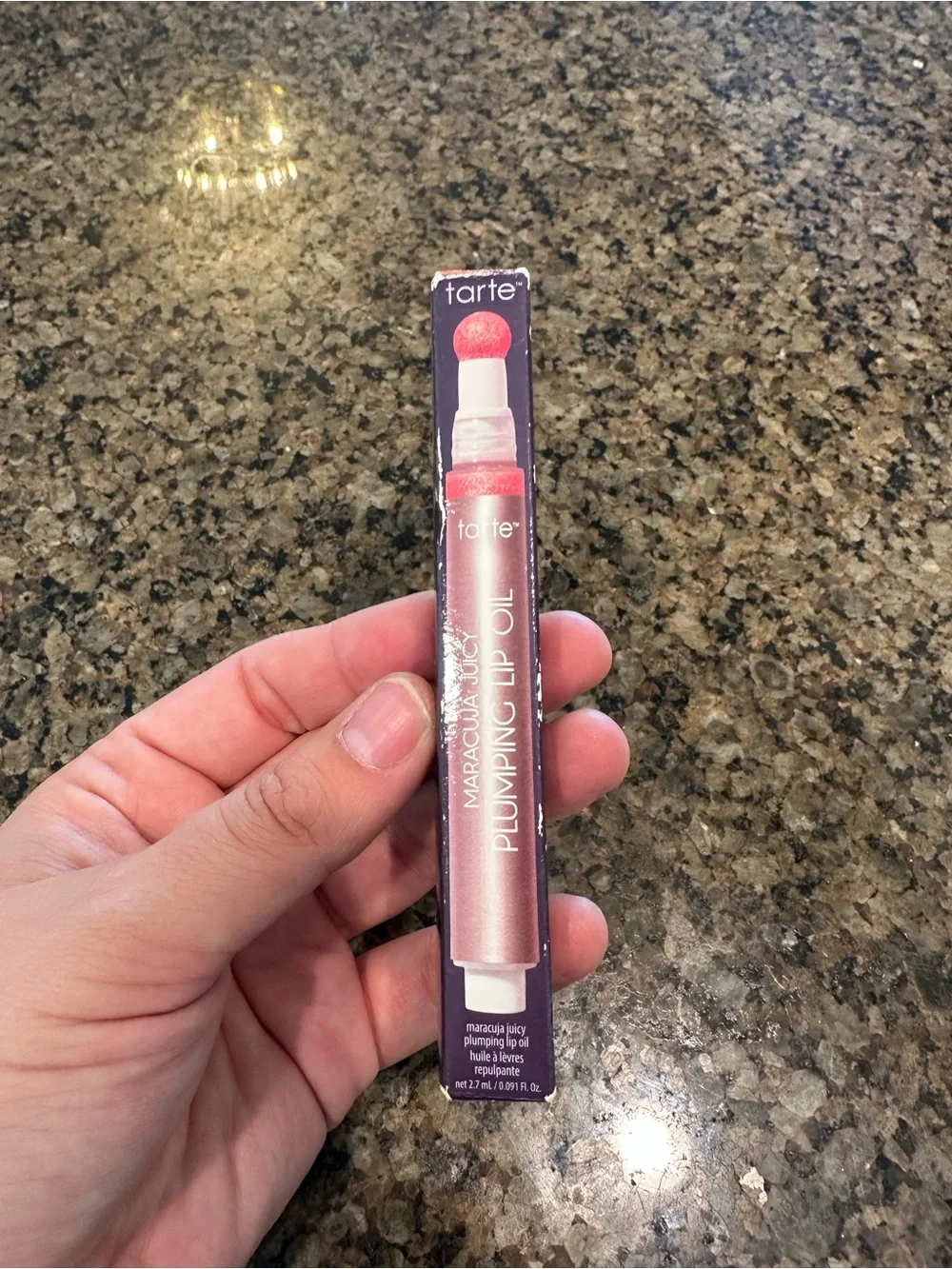 Tarte Maracuja Juicy Plumping Lip Oil Shimmering Rose NEW